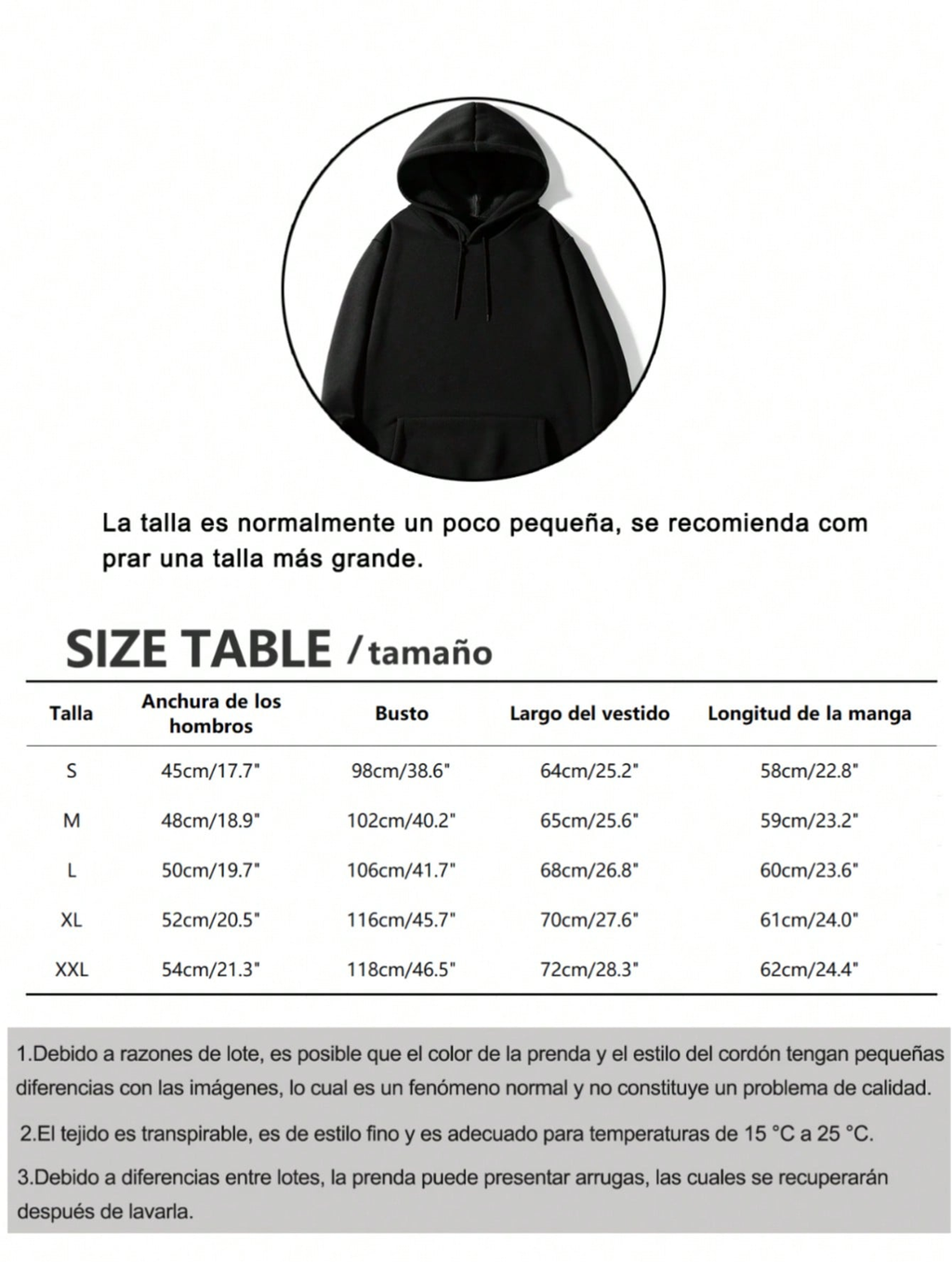 Hombre003  Sudadera con capucha para hombre