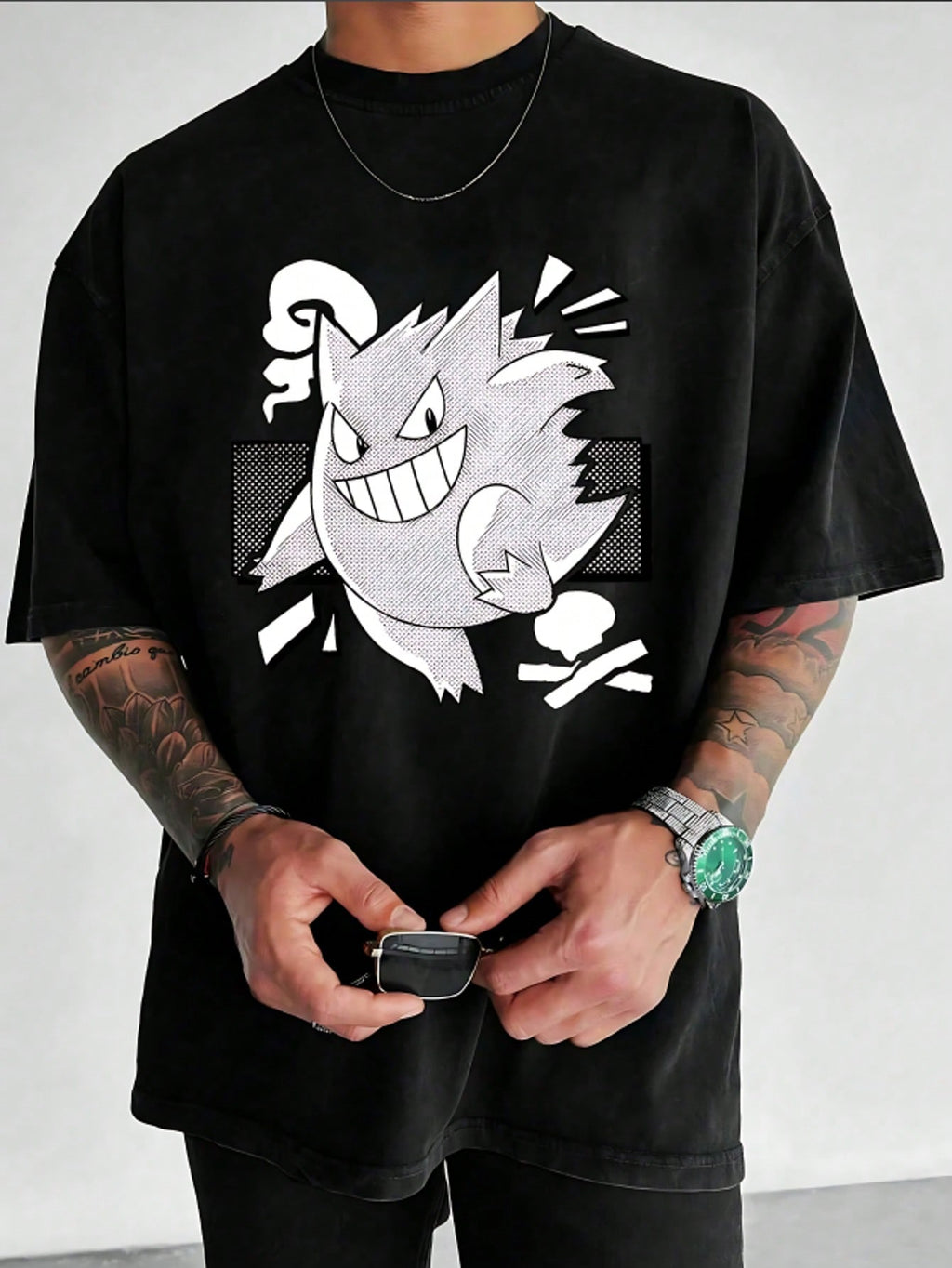 Hombre002 Camiseta de fibra de leche para hombre