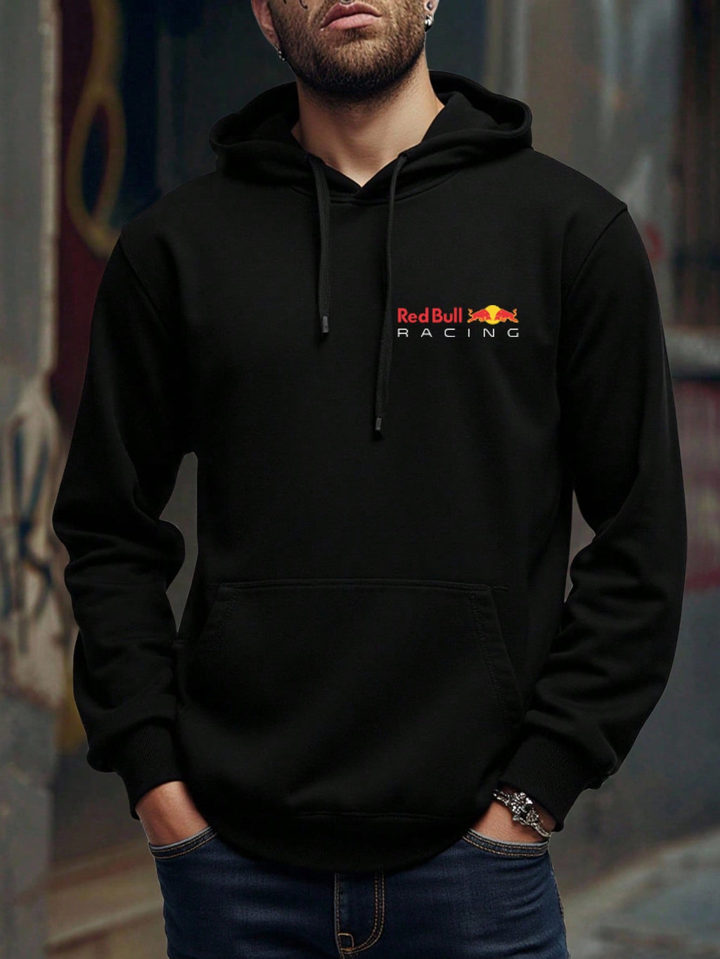 Hombre003-1  Sudadera con capucha para hombre