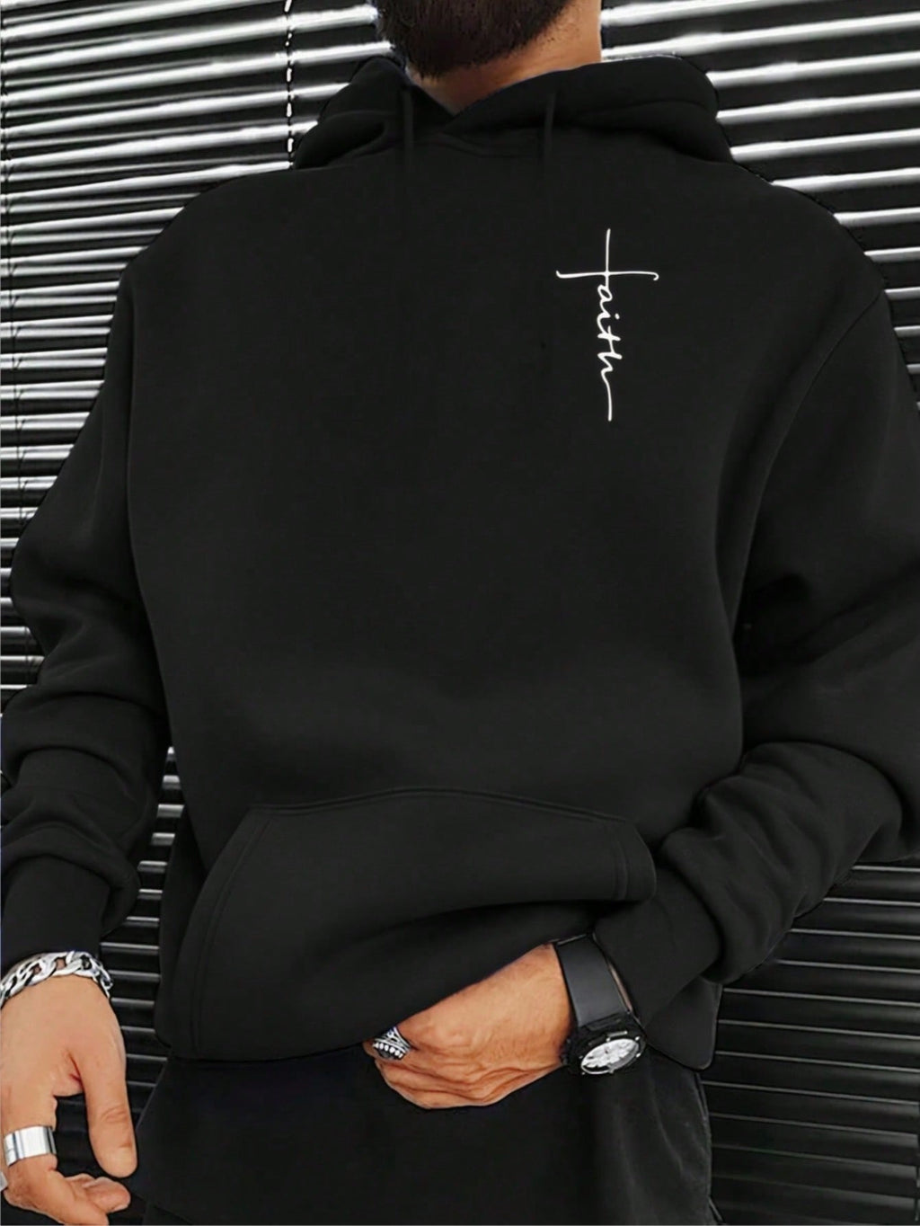 Hombre003  Sudadera con capucha para hombre