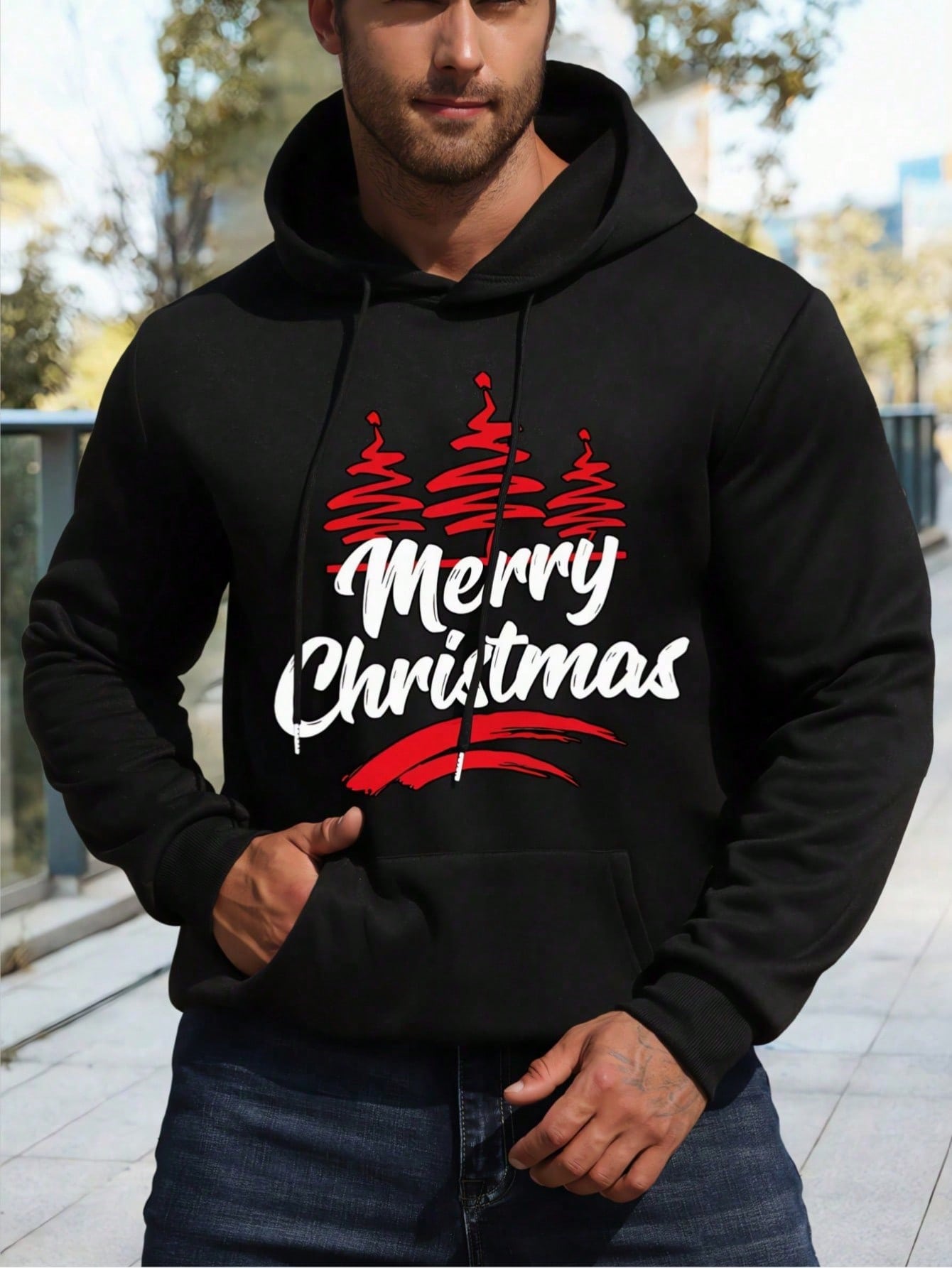 Hombre003  Sudadera con capucha para hombre