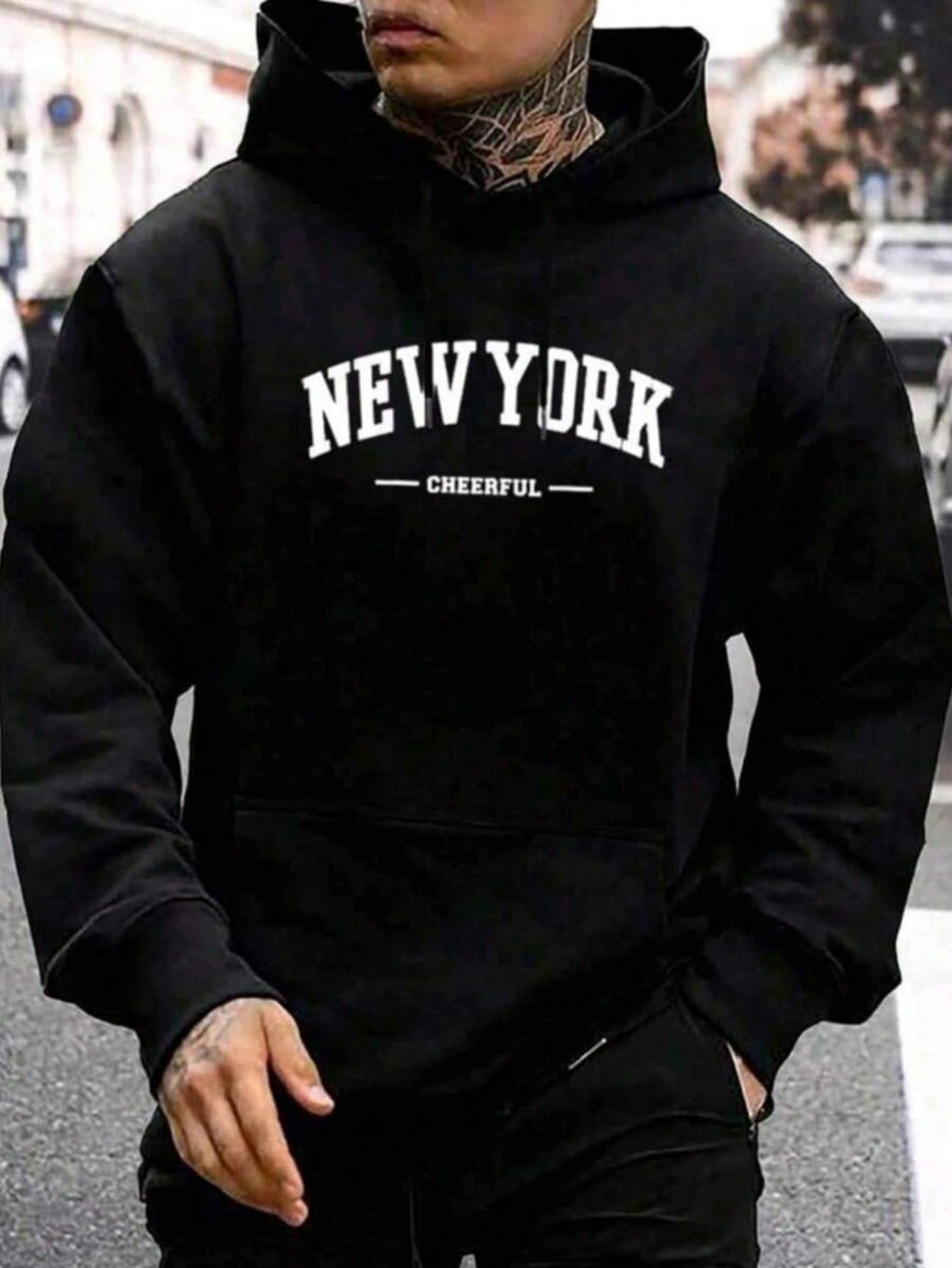 Hombre003  Sudadera con capucha para hombre