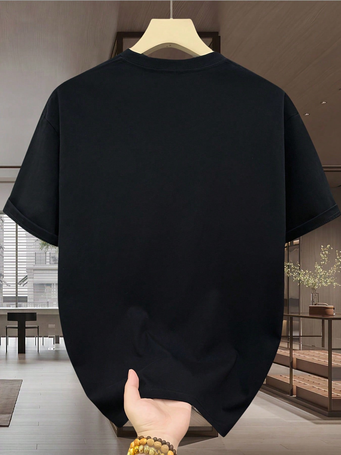 Hombre002 Camiseta de fibra de leche para hombre