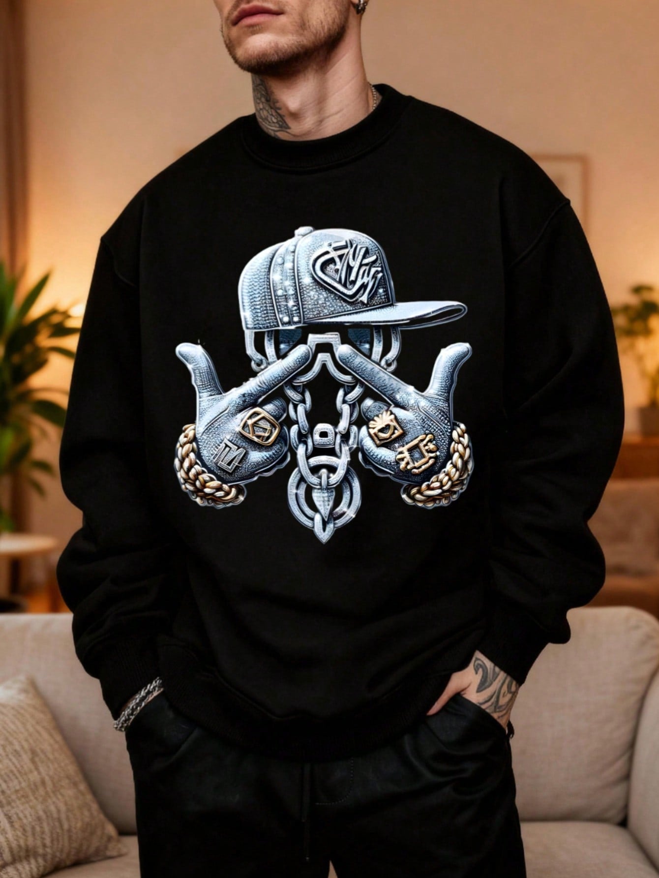 Hombre002 Camiseta de fibra de leche para hombre