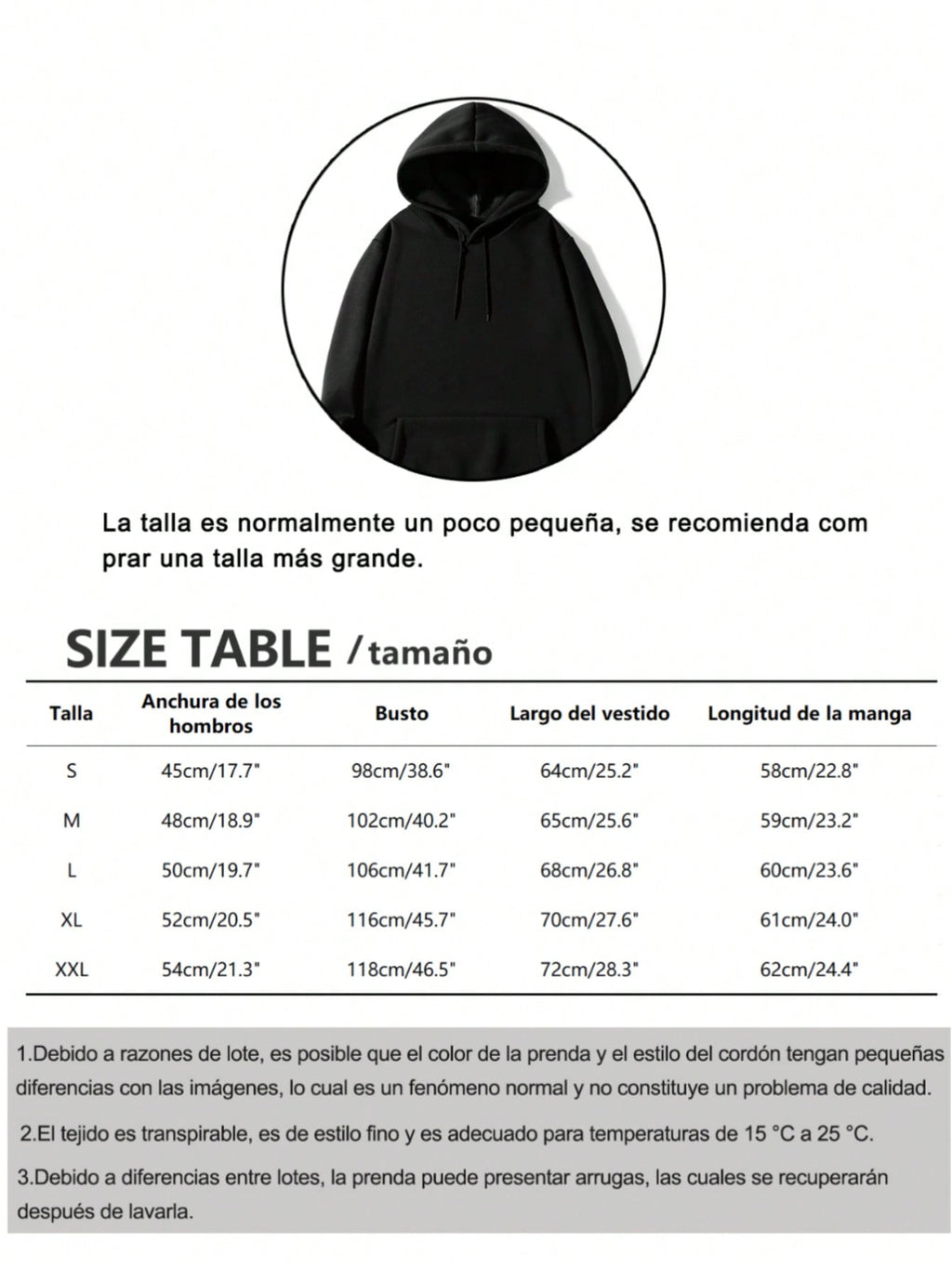 Hombre003-1  Sudadera con capucha para hombre