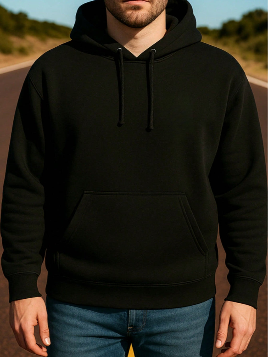 Hombre003-1 Sudadera con capucha para hombre