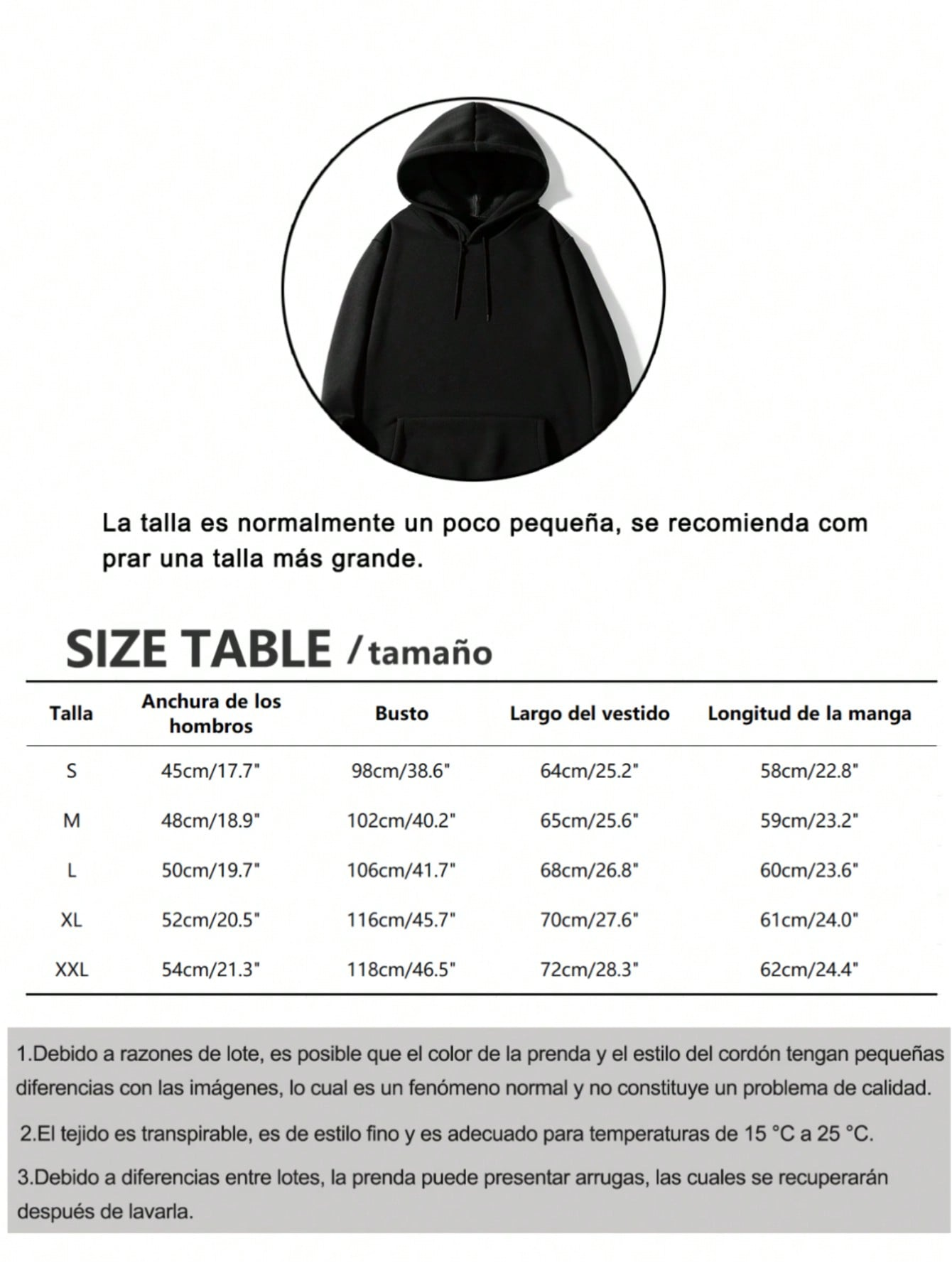 Hombre003  Sudadera con capucha para hombre