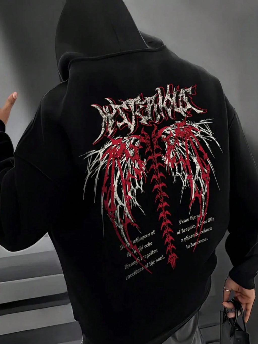 Hombre003-1  Sudadera con capucha para hombre