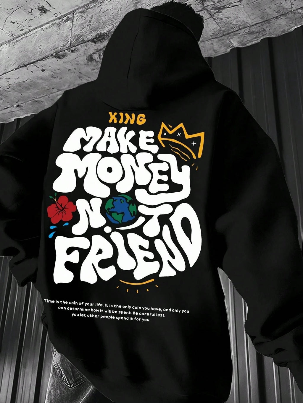 Hombre003-1  Sudadera con capucha para hombre