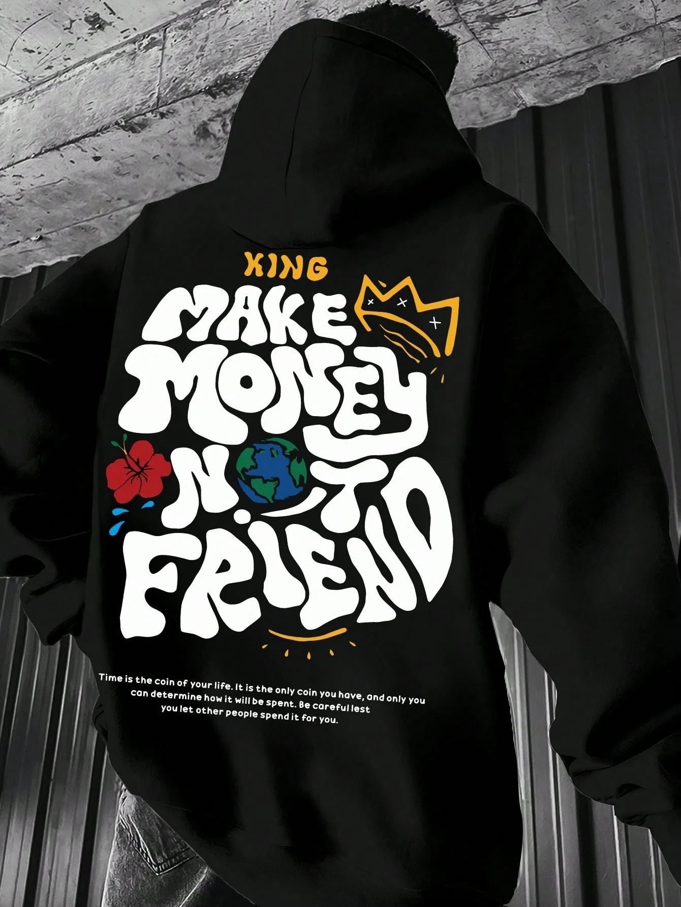 Hombre003-1  Sudadera con capucha para hombre