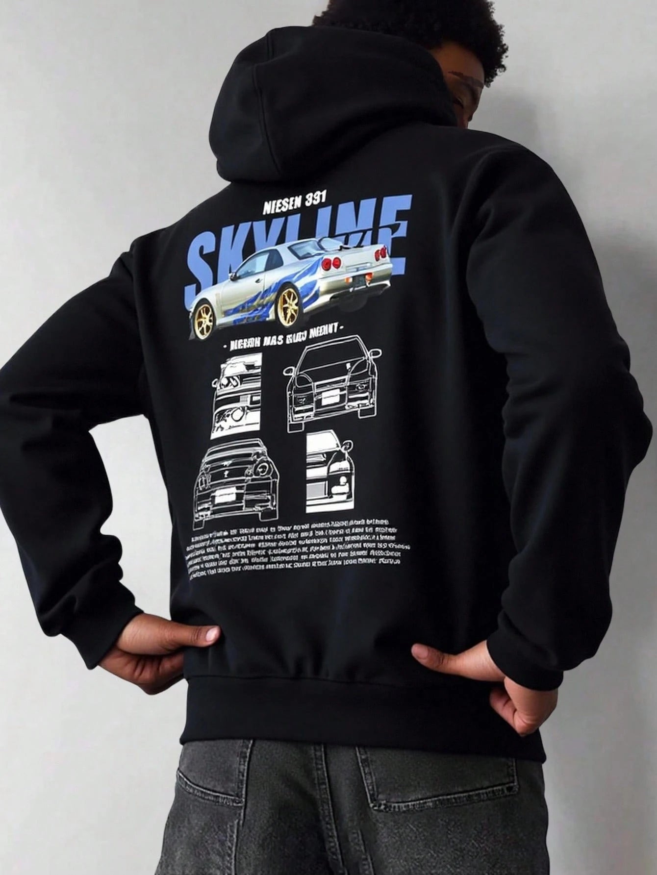 Hombre003-1  Sudadera con capucha para hombre